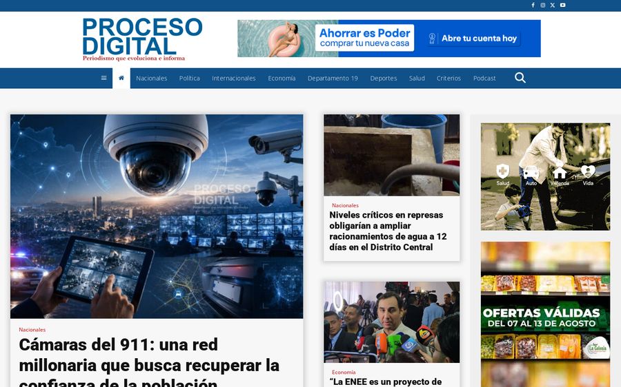 Sitio de Proceso Digital HN
